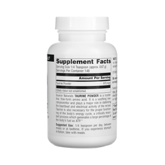 Source Naturals, Taurine Powder, 3.5 Oz