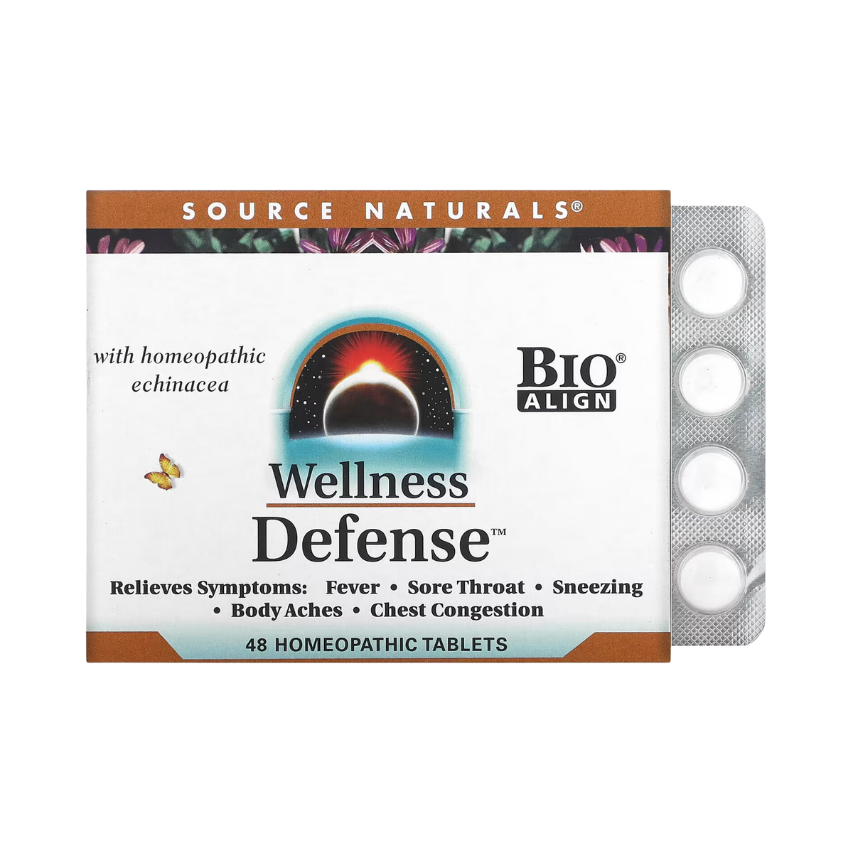 Source Naturals, Wellness Defense, 48 Tablets