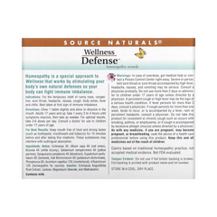 Source Naturals, Wellness Defense, 48 Tablets