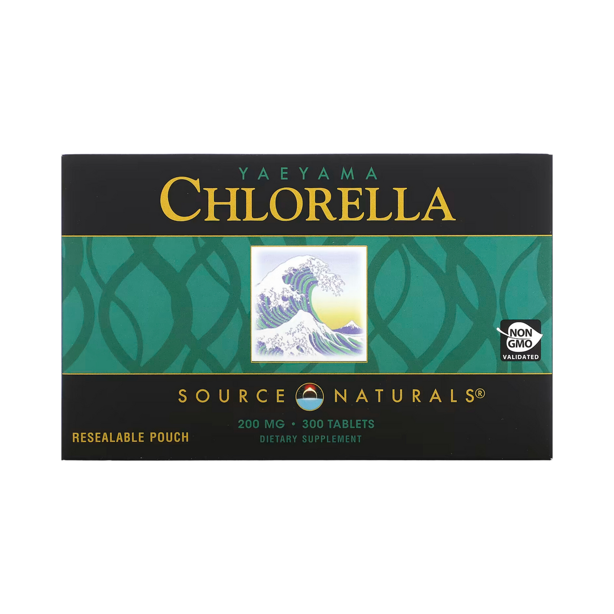 Source Naturals, Yaeyama Chlorella, 200 Mg, Box Tablets