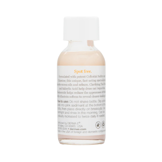 Derma E, Sulfur Spot Treatment, 1 Fl Oz