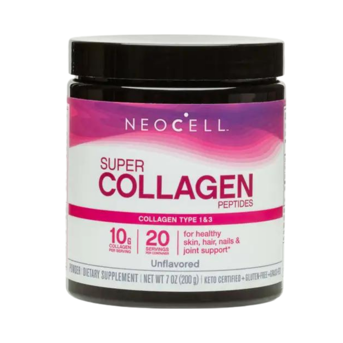 NeoCell, Super Collagen, Unflavored, 6600 Mg, 7 Oz