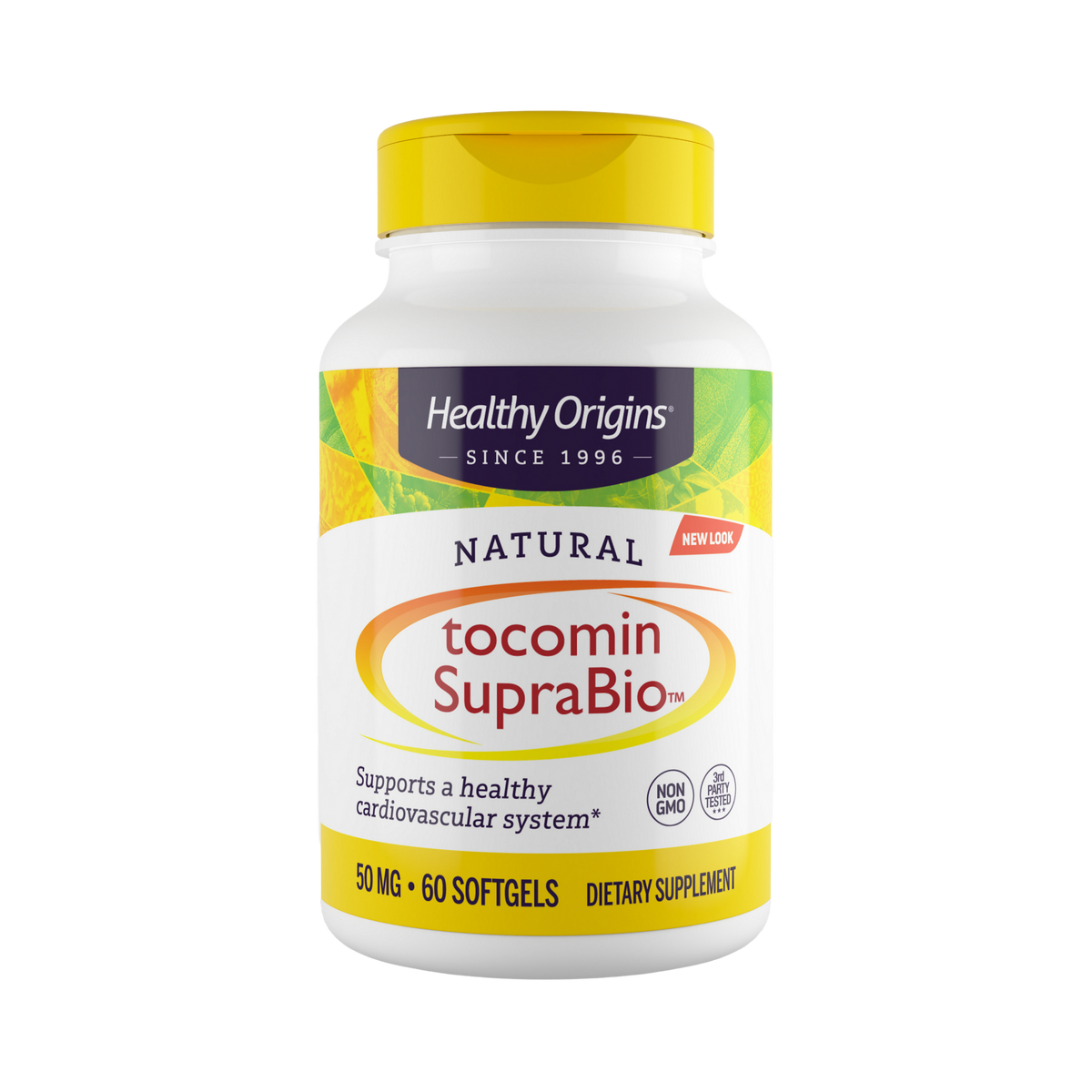 Healthy Origins, Tocomin Suprabio, Tocotrienols, 50 Mg, 60 Softgels