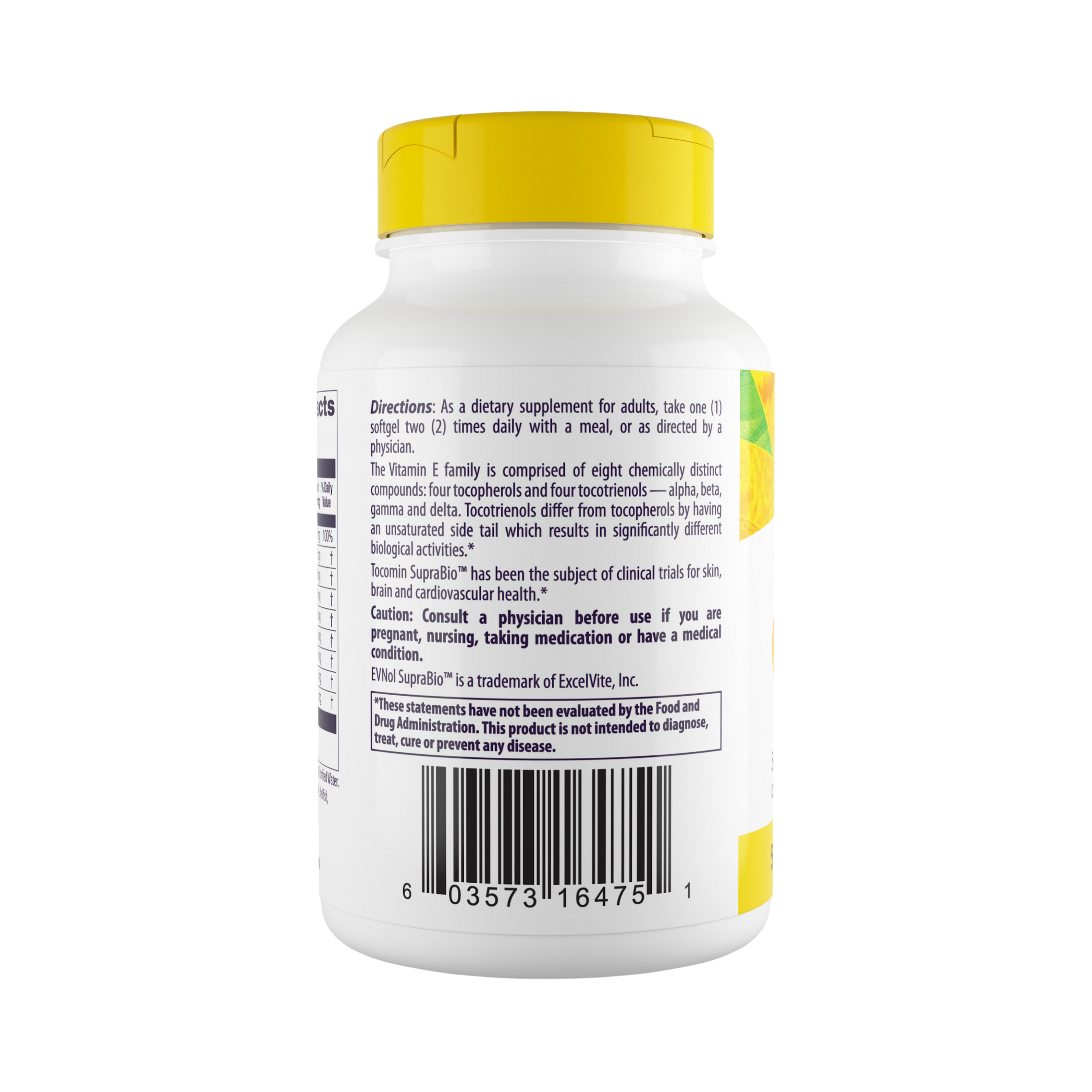 Healthy Origins, Tocomin Suprabio, Tocotrienols, 50 Mg, 60 Softgels