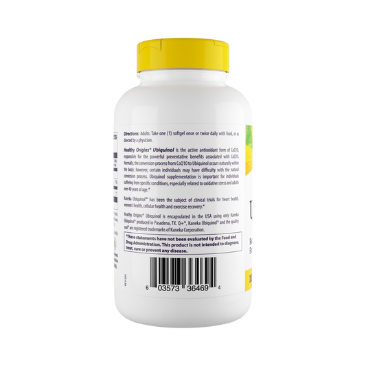 Healthy Origins, UBIQUINOL, Active From Of COQ10, 100 Mg, 150 Softgels