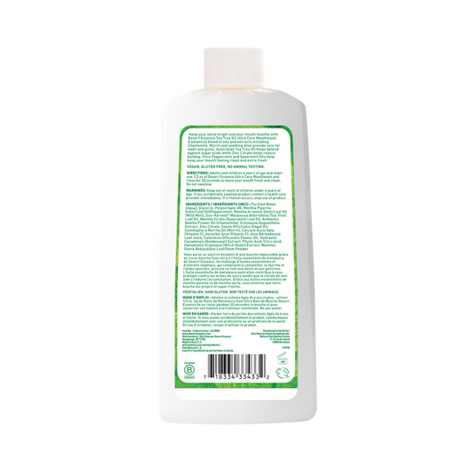 Desert Essence, Ultra Care Tea Tree Oil Mouthwash, 16 Fl Oz