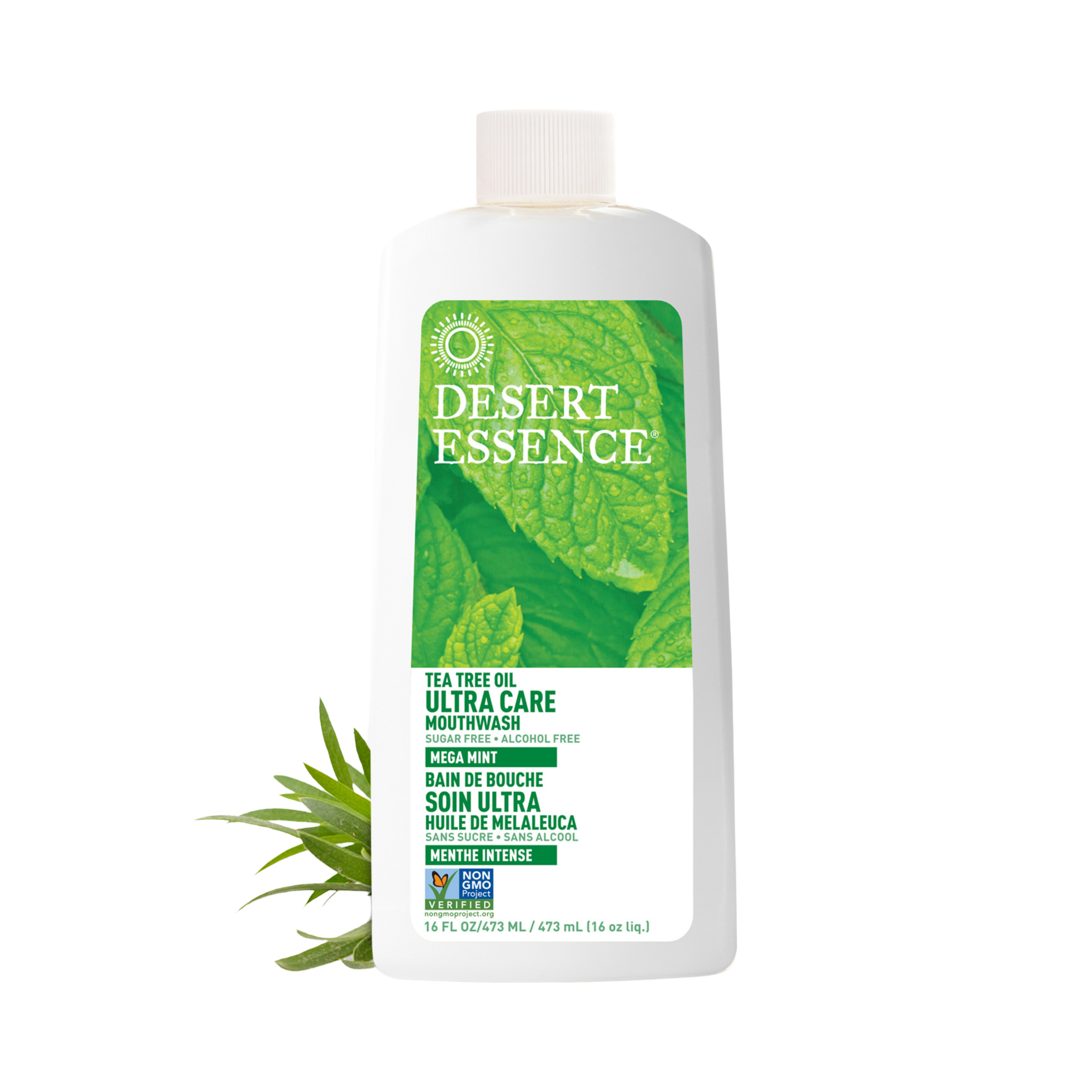 Desert Essence, Ultra Care Tea Tree Oil Mouthwash, 16 Fl Oz