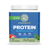 Sunwarrior, Warrior Blend, Protein, Unflavored, 375 g