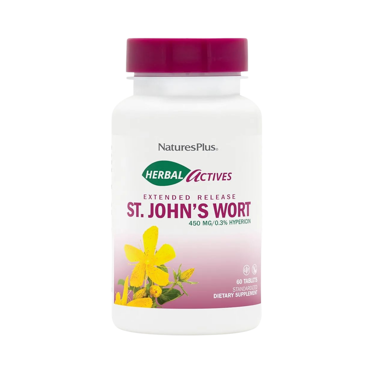 NaturesPlus, Herbal Actives NutriZAC Mood Food, 90 Tablets