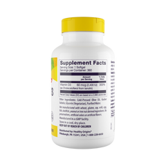 Healthy Origins, Vitamin DЗ Gels, 2400 IU, Lanolin, 360 Softgels