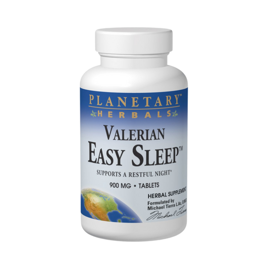Planetary Herbals, Valerian Easy Sleep, 60 Tablets
