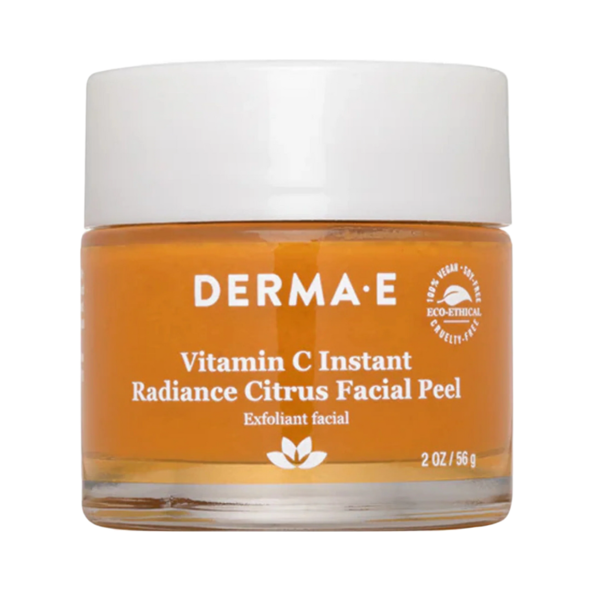 Derma E, Vitamin C Instant Radiance Citrus Facial Peel, 2 Oz