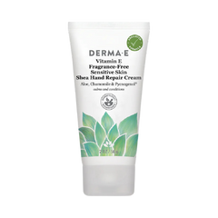 Derma E, Vitamin E Fragrance-Free Sensitive Skin Shea Hand Repair Cream, 2 Oz