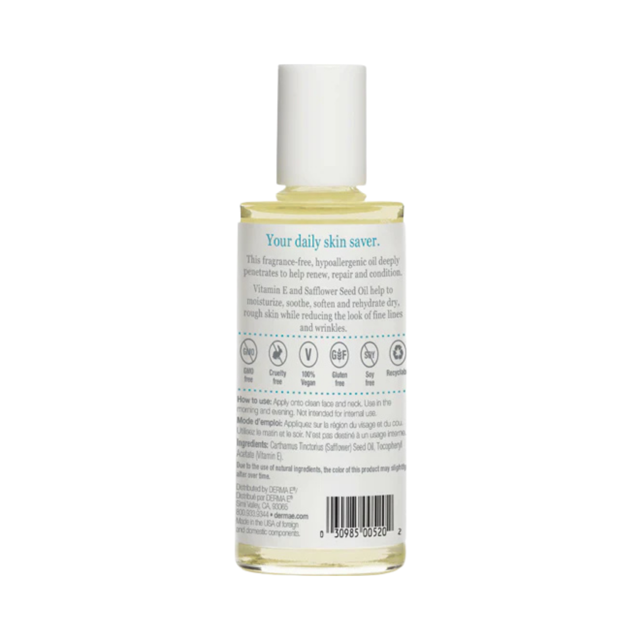 Derma E, Vitamin E Skin Oil 14,000 I.U. 2 Fl Oz