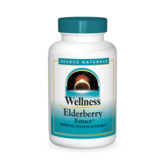 Source Naturals, Wellness Elderberry Extract, 500 Mg, 30 Tablets