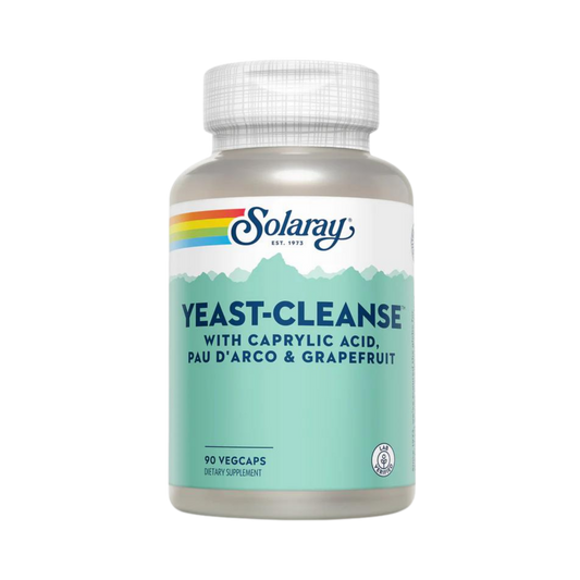 Solaray, Yeast-Cleanse, 90 Capsules
