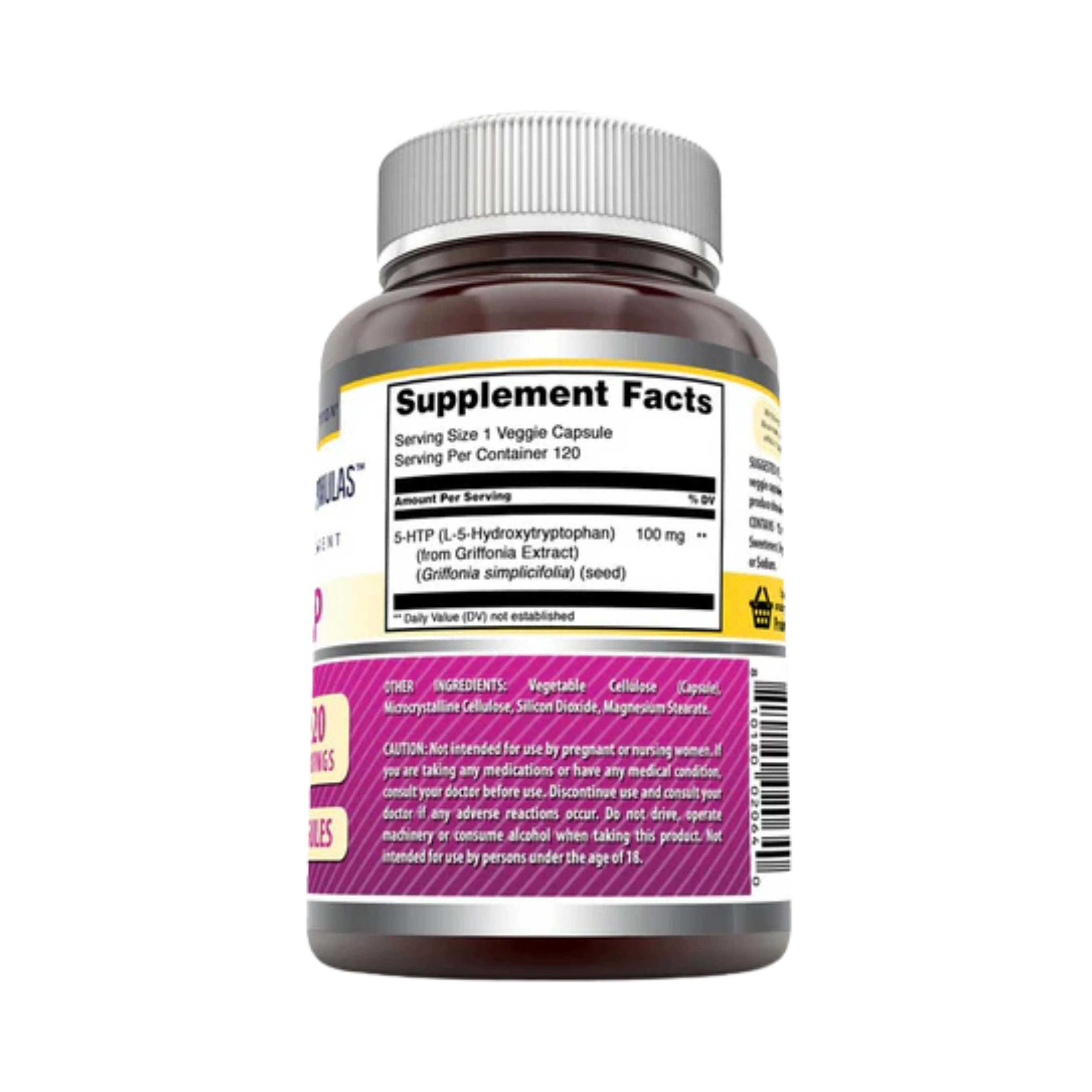 Amazing Formulas, 5-HTP, 100 Mg, 120 Veggie Capsules