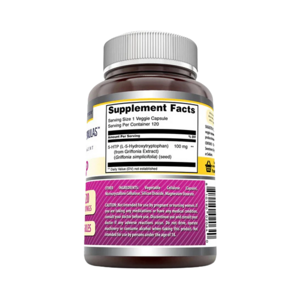 Amazing Formulas, 5-HTP, 100 Mg, 120 Veggie Capsules