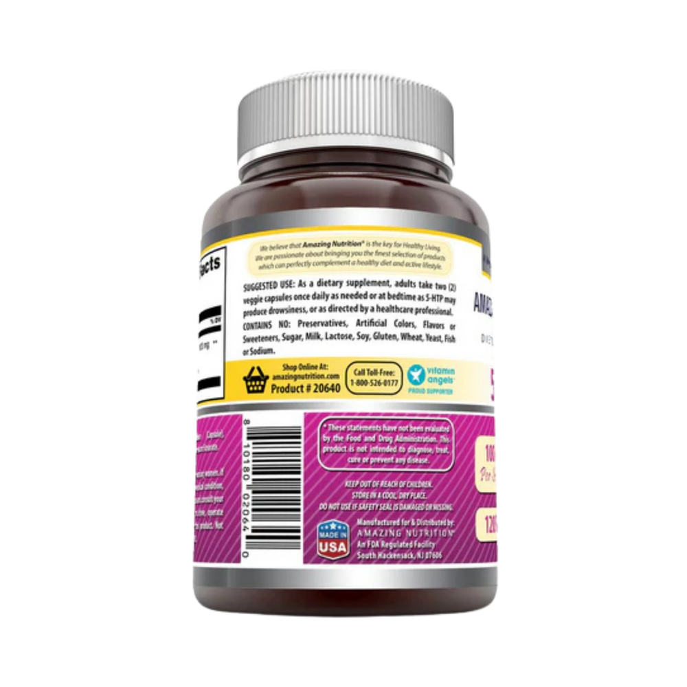 Amazing Formulas, 5-HTP, 100 Mg, 120 Veggie Capsules