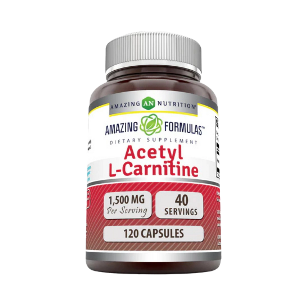 Amazing Formulas, Acetyl L-Carnitin, 1500 Mg, 120 Vegetarian Capsules