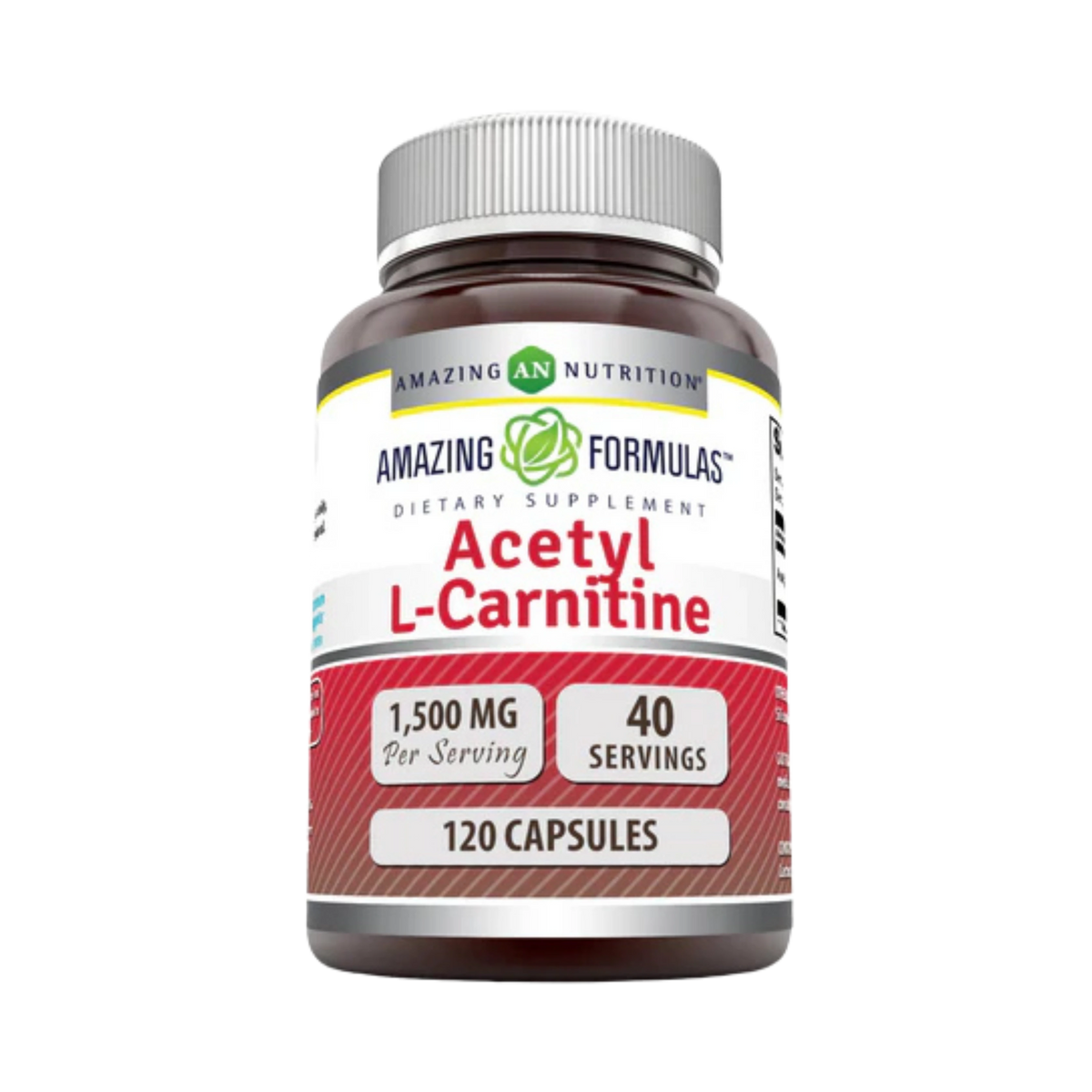 Amazing Formulas, Acetyl L-Carnitin, 1500 Mg, 120 Vegetarian Capsules