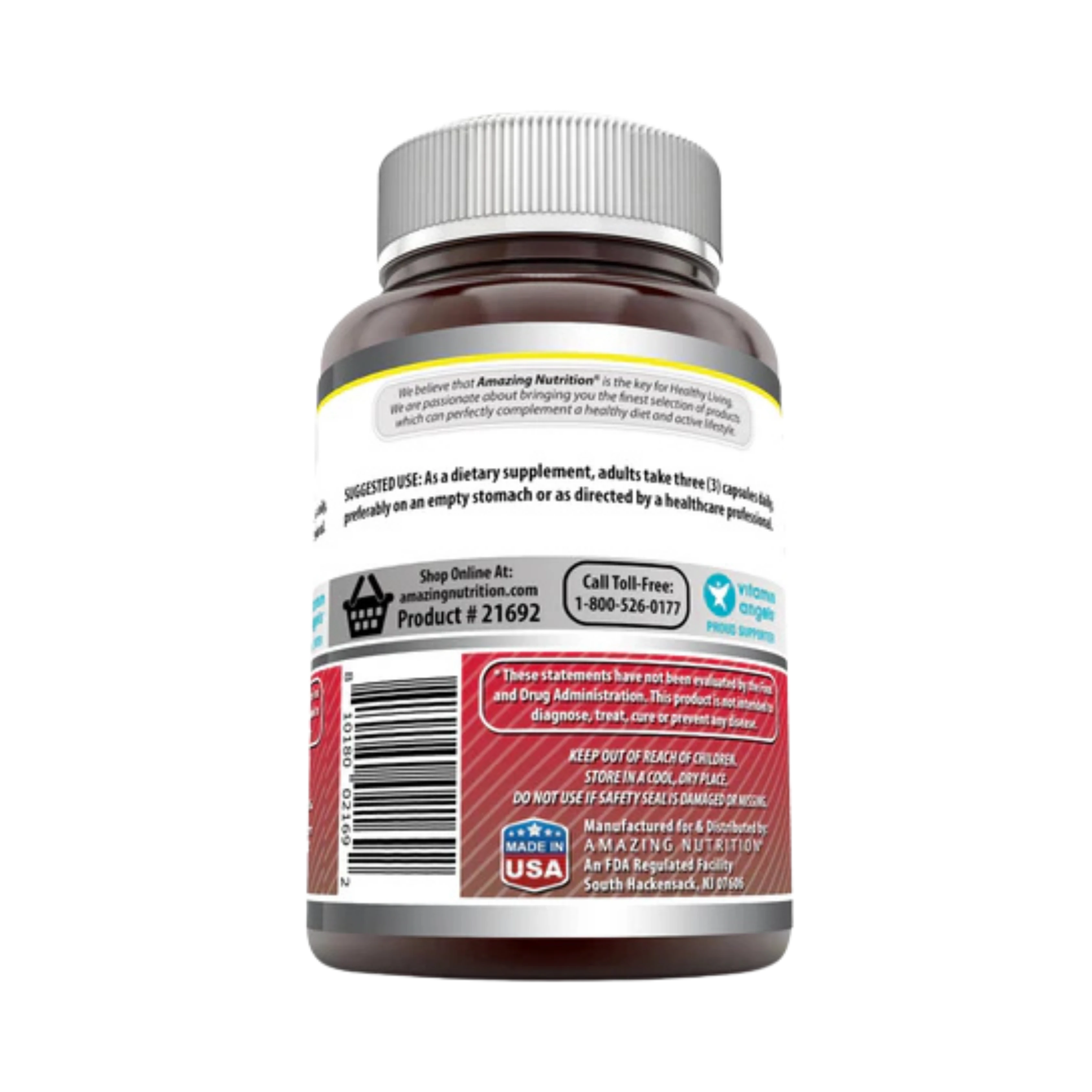 Amazing Formulas, Acetyl L-Carnitin, 1500 Mg, 120 Vegetarian Capsules