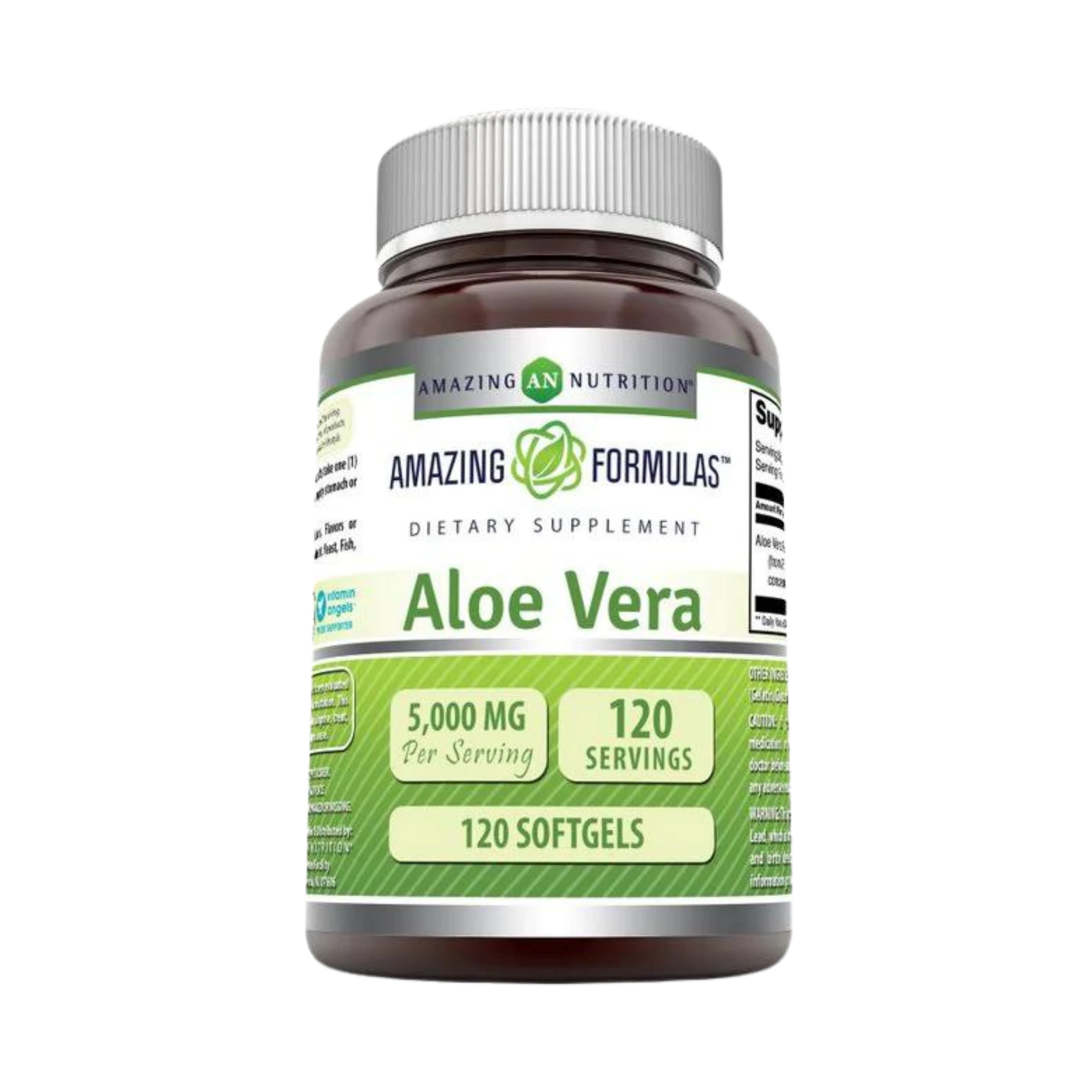 Amazing Formulas, Aloe Vera, 5000 mg, 120 Softgels