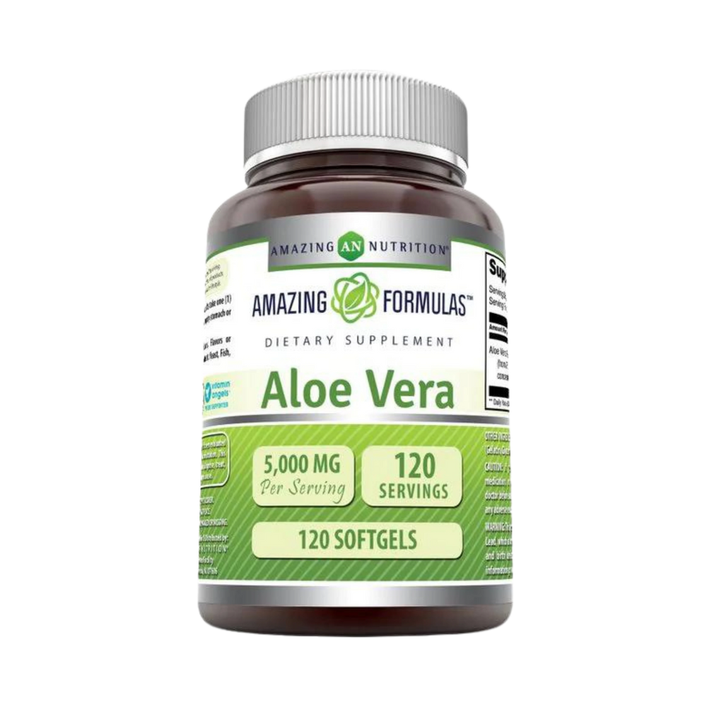 Amazing Formulas, Aloe Vera, 5000 mg, 120 Softgels
