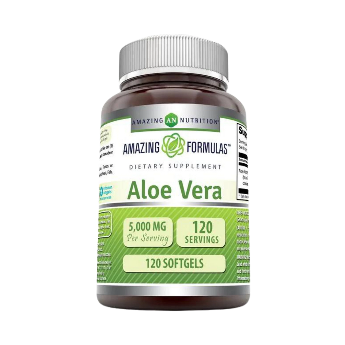 Amazing Formulas, Aloe Vera, 5000 mg, 120 Softgels
