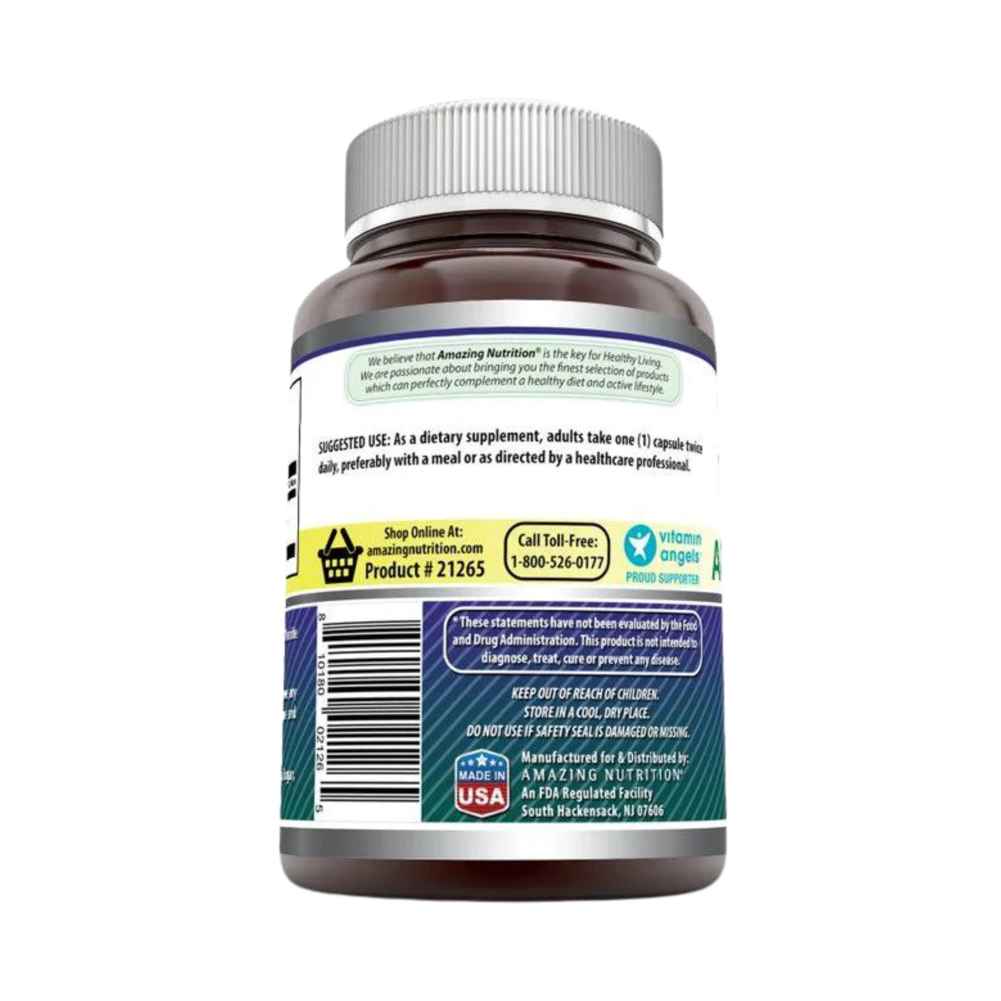 Amazing Formulas, Alpha Lipoic Acid, 600 mg, 120 Capsules