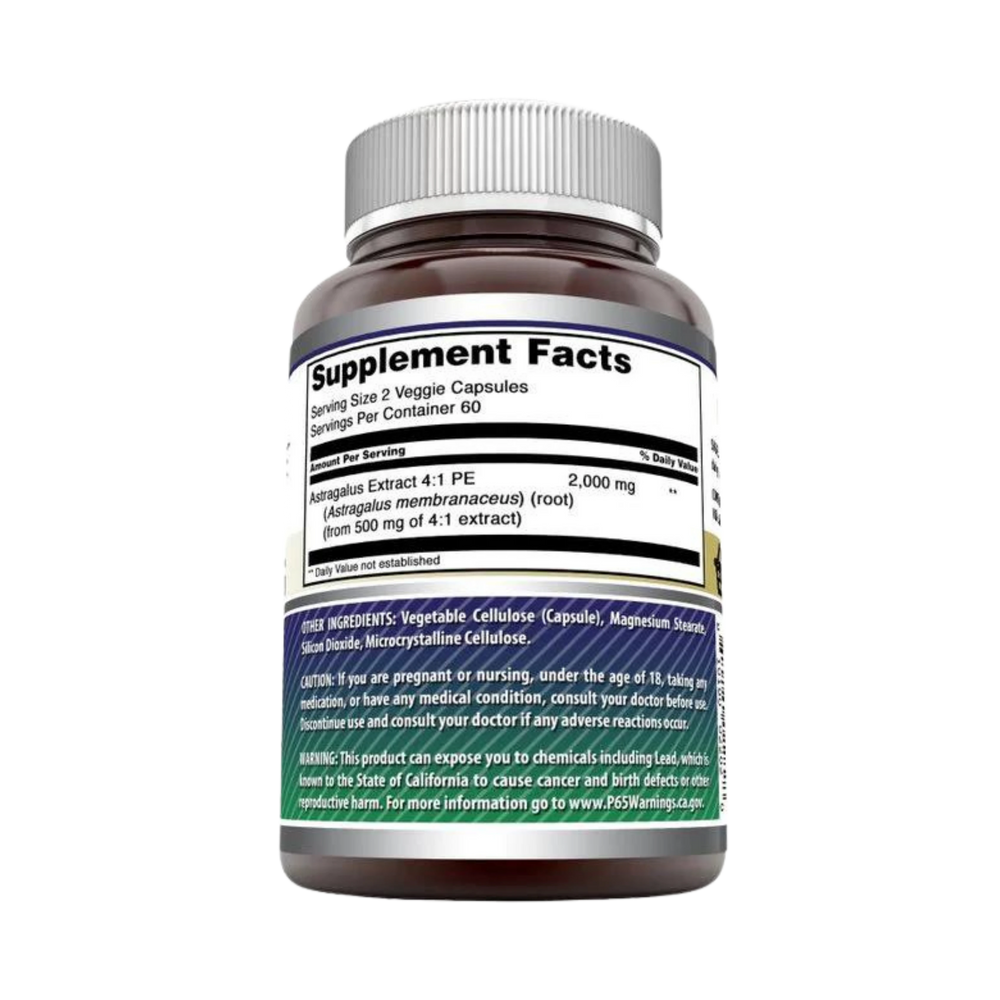Amazing Formulas, Astragalus, 1000 Mg, 120 Capsules