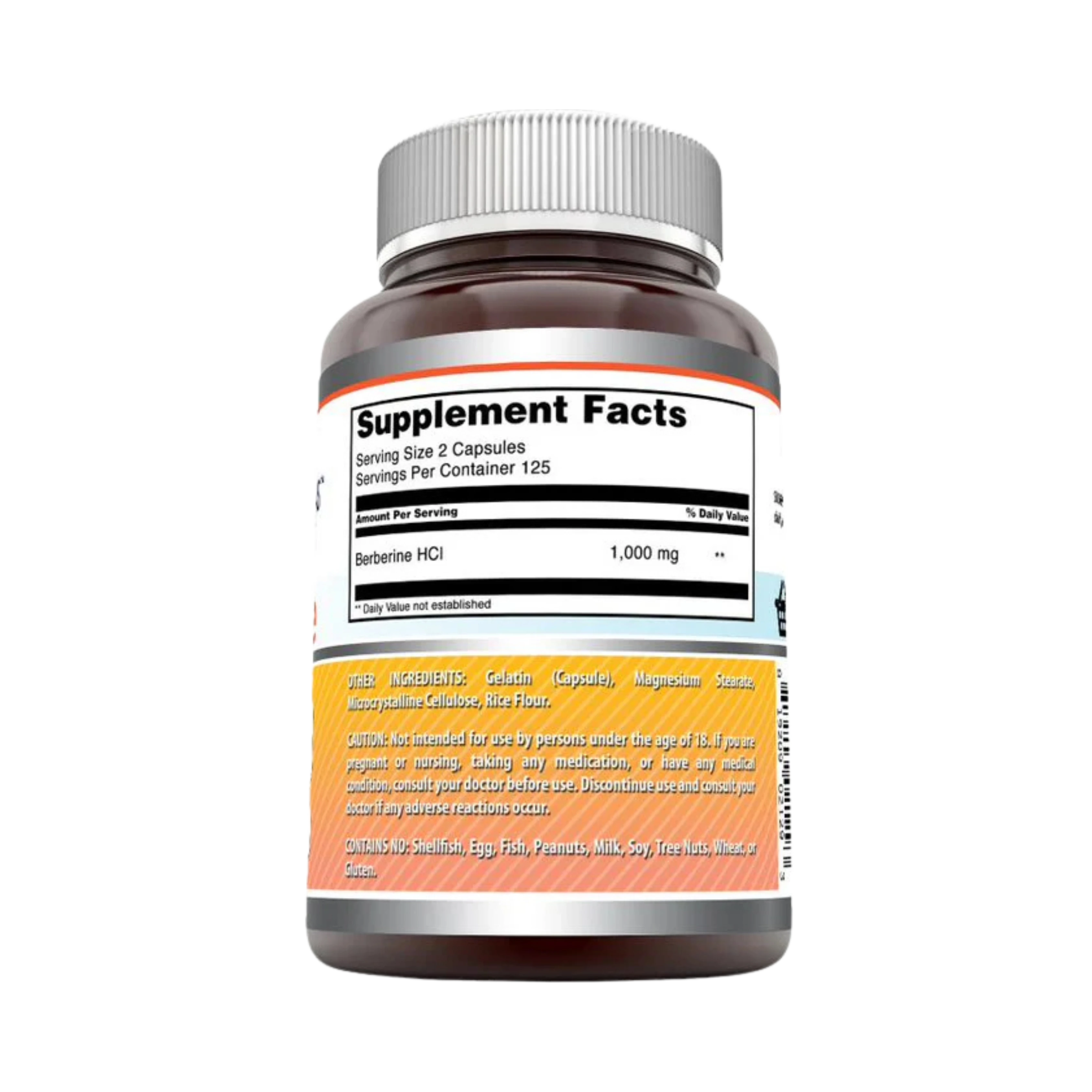 Amazing Formulas, Berberine, 1000 Mg, 250 Capsules