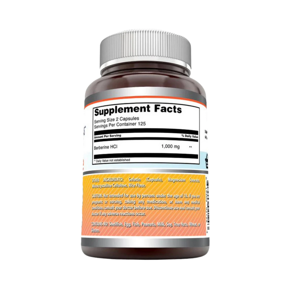 Amazing Formulas, Berberine, 1000 Mg, 250 Capsules