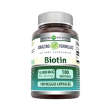 Amazing Formulas, Biotin Supplement, 10,000 mcg, 100 Capsules