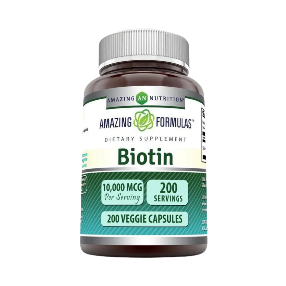 Amazing Formulas, Biotin Supplement, 10,000 mcg, 200 Capsules