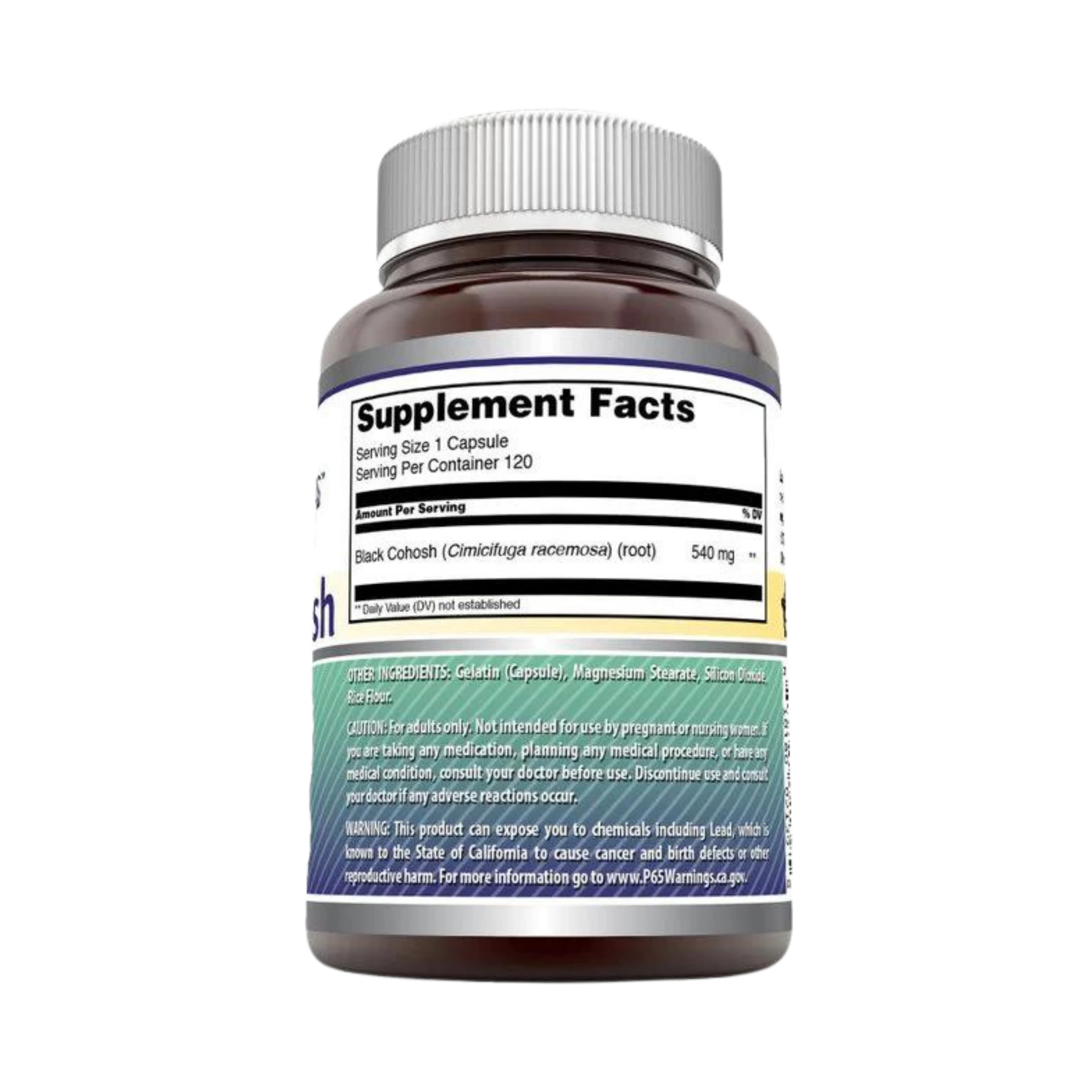 Amazing Formulas, Black Cohosh, 540 Mg, 120 Capsules