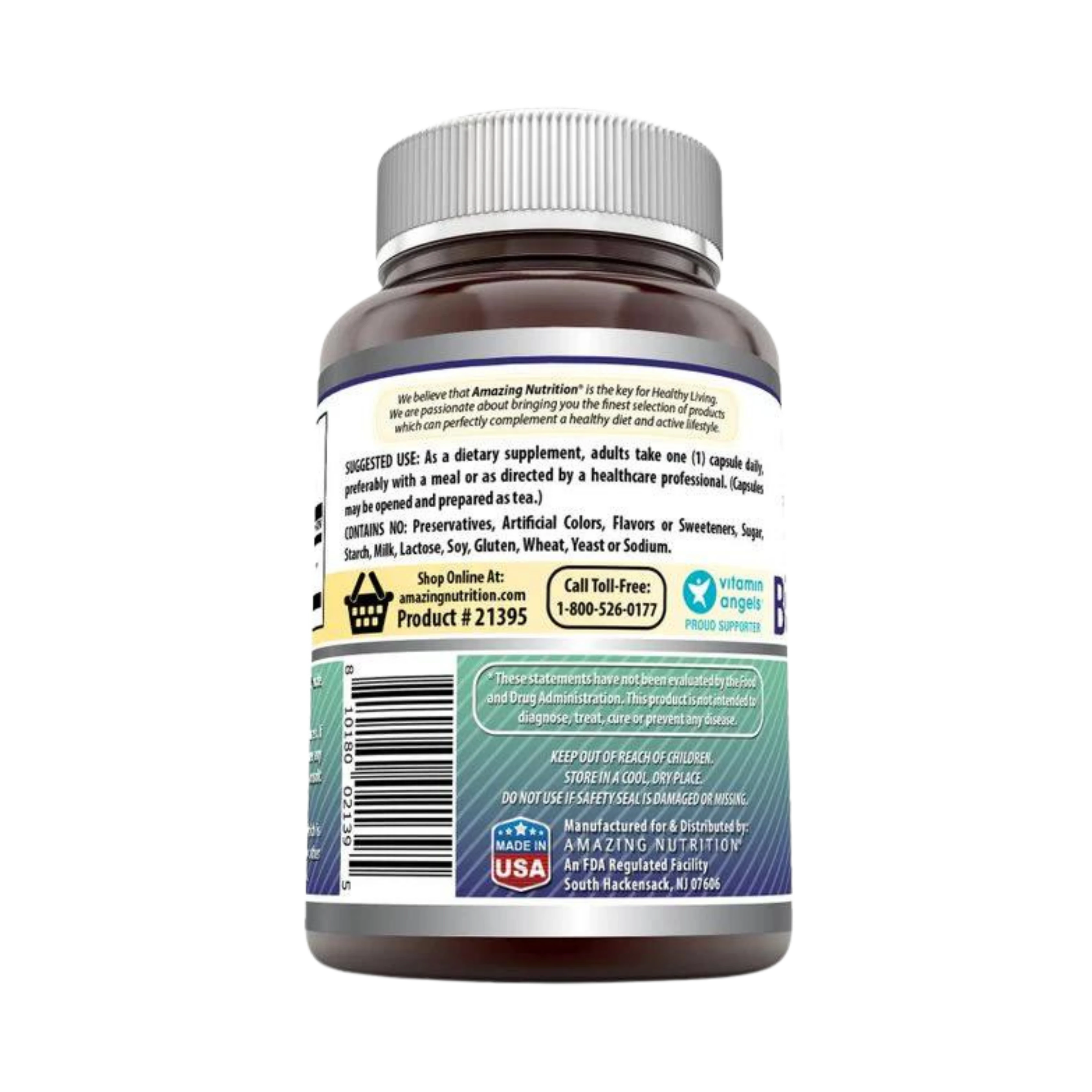 Amazing Formulas, Black Cohosh, 540 Mg, 120 Capsules