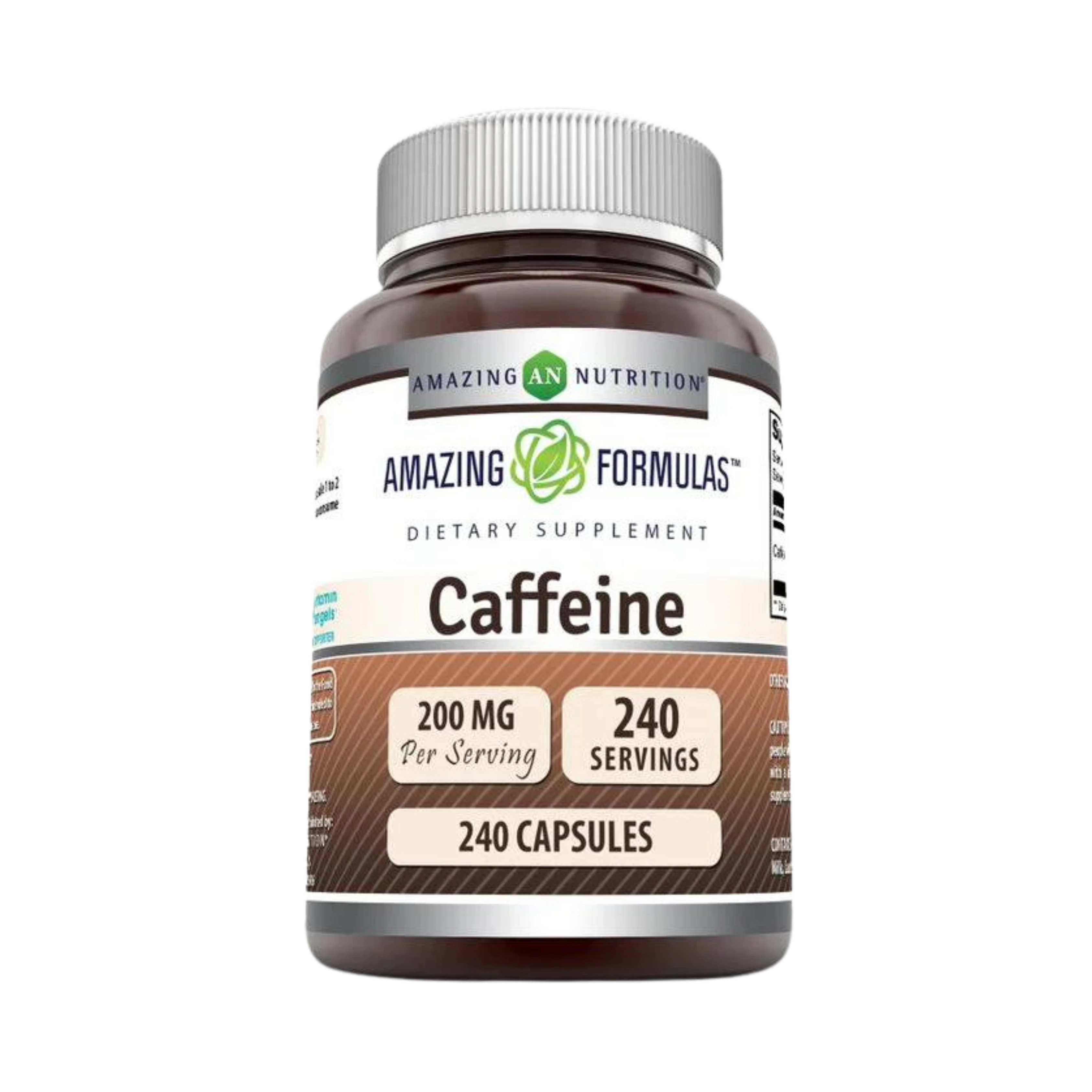 Amazing Formulas, Caffeine, 200 Mg, 240 Capsules