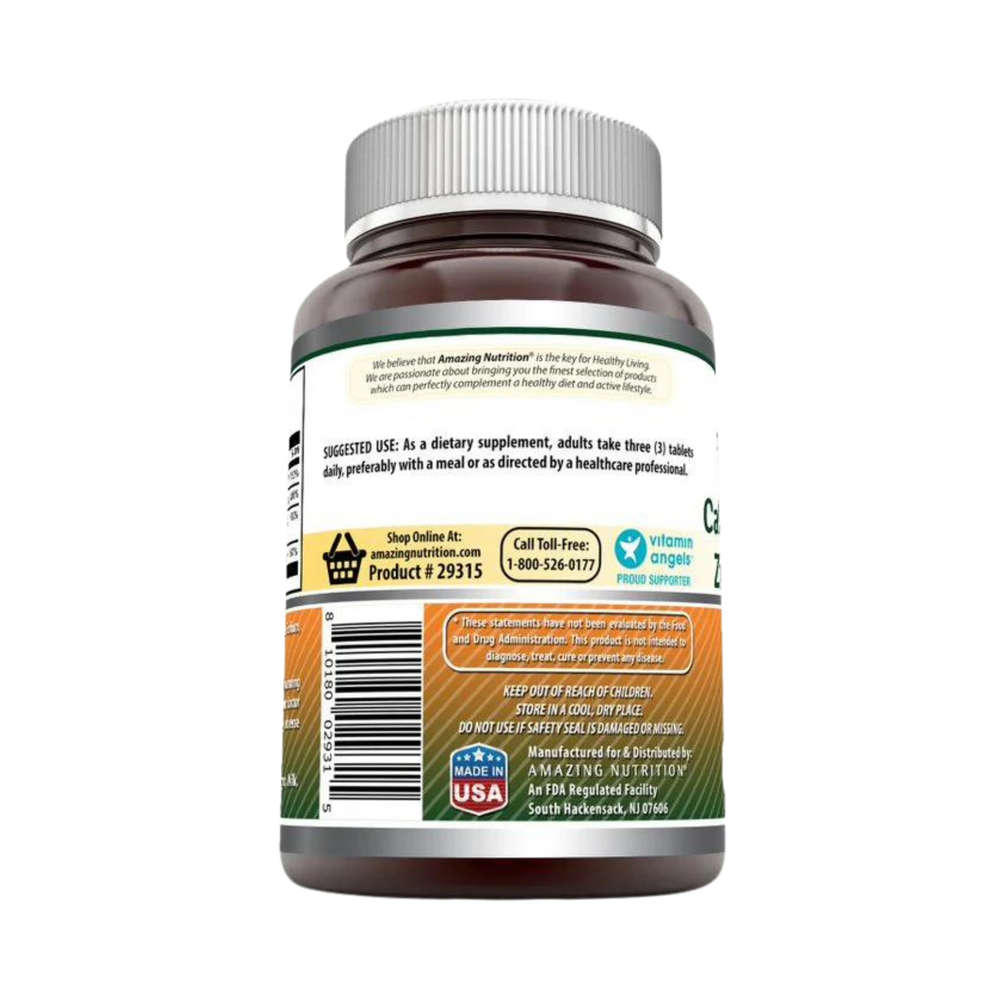 Amazing Formulas, Calcium Magnesium Zinc + D3, 300 Tablets