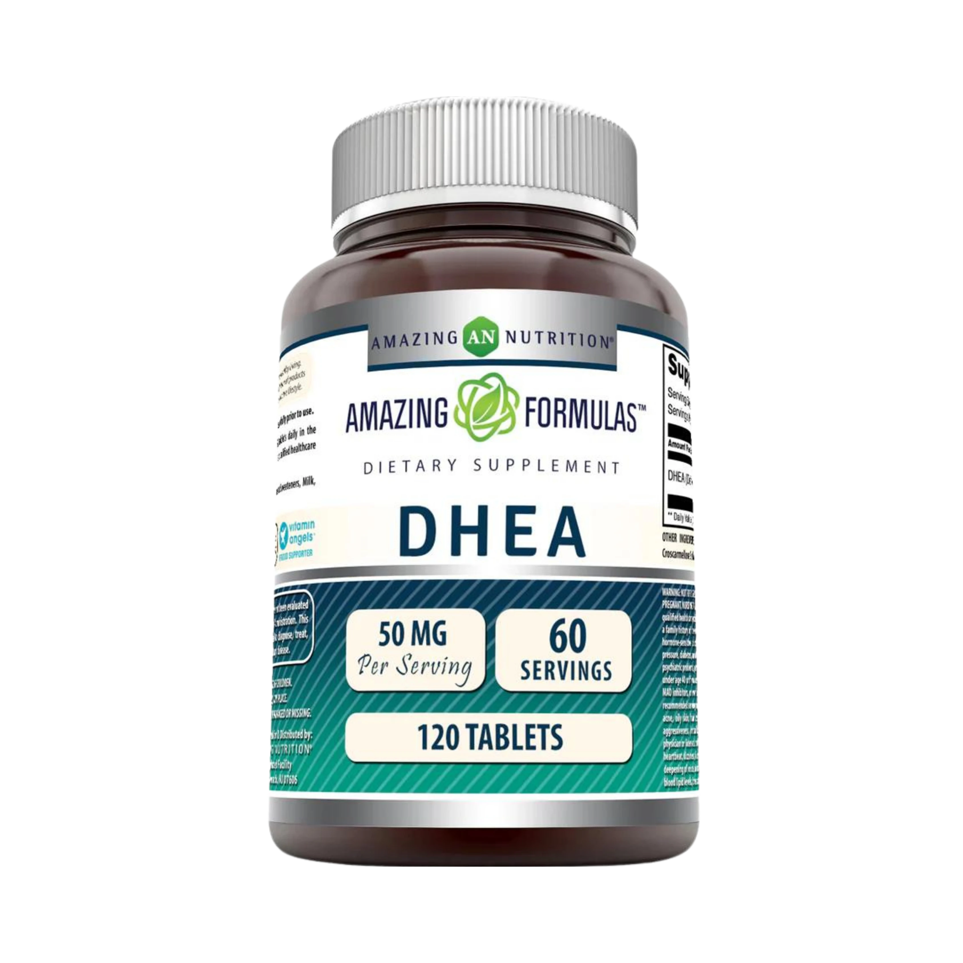 Amazing Formulas, DHEA Dietary Supplement, 50 Mg, 120 Tablets