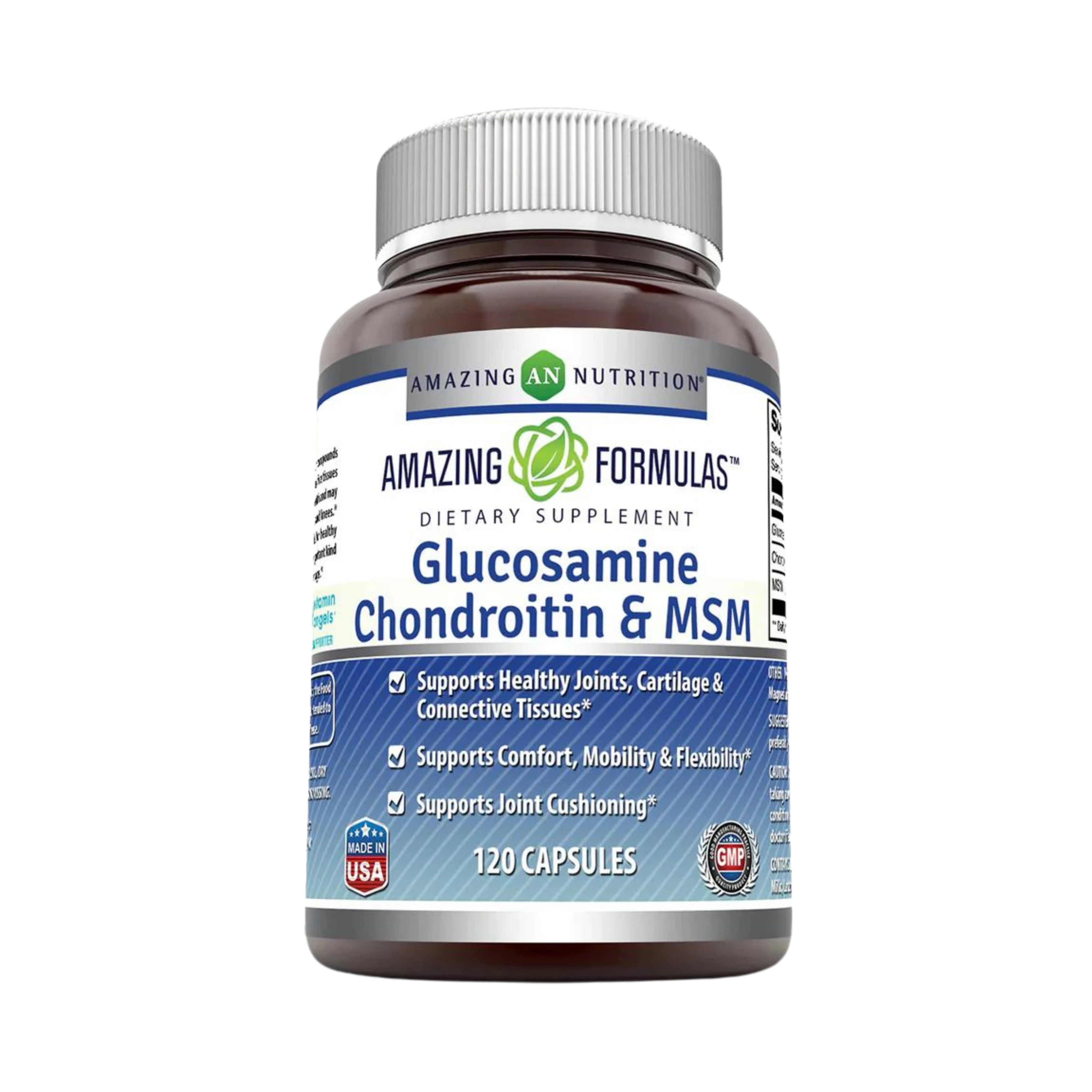 Amazing Formulas, Glucosamine Chondroitin & MSM, 120 Capsules