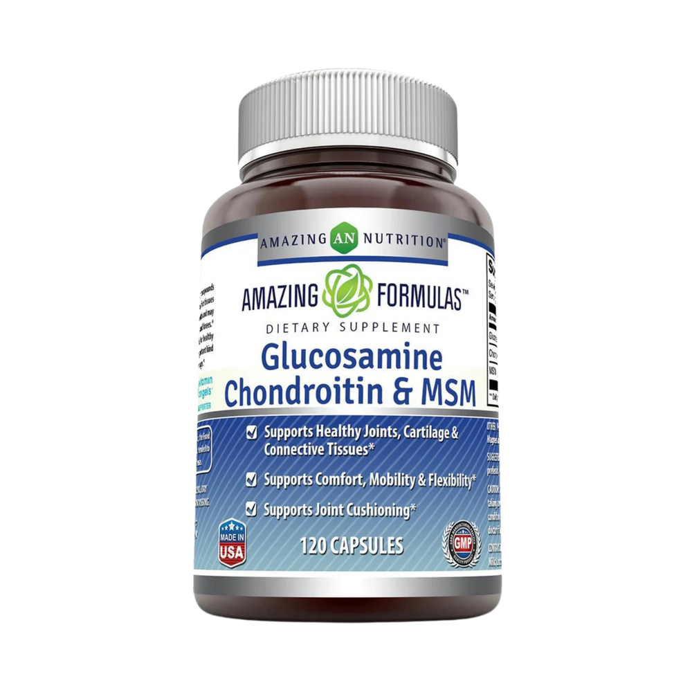 Amazing Formulas, Glucosamine Chondroitin & MSM, 120 Capsules