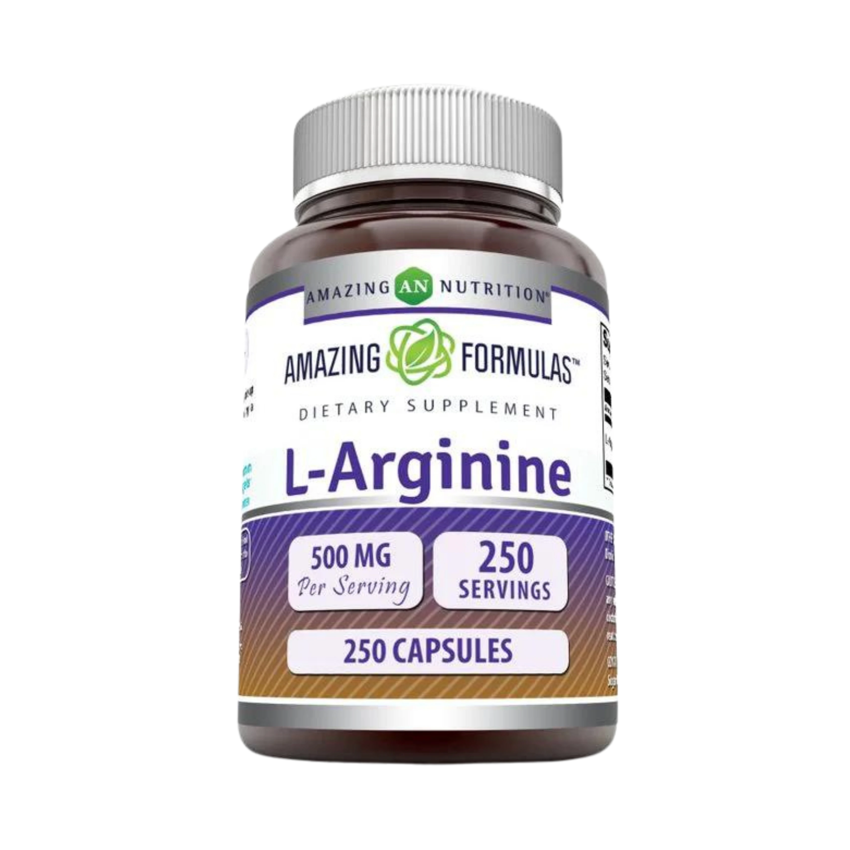 Amazing Formulas, L-Arginine, 500 Mg, 250 Capsules