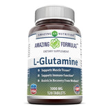 Amazing Formulas, L Glutamine, 1000 Mg, 120 Tablets