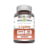 Amazing Formulas, L-Lysine, 1000 Mg, 180 Vegetarian Tablets