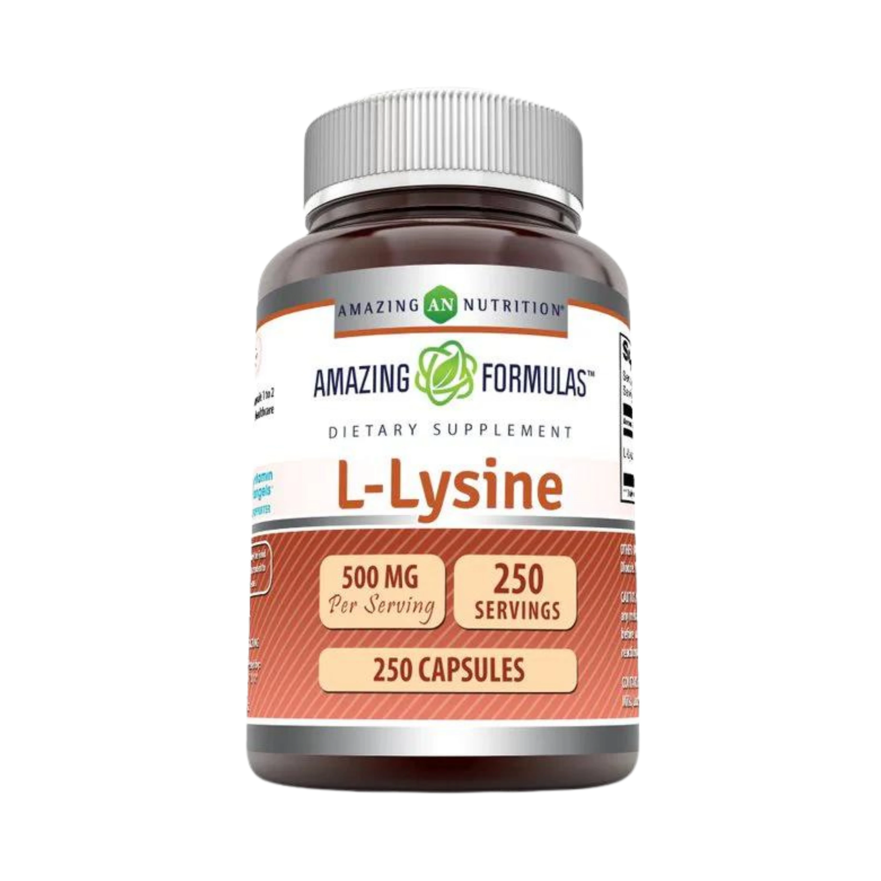 Amazing Formulas, L-Lysine, 500 Mg, 250 Caspules