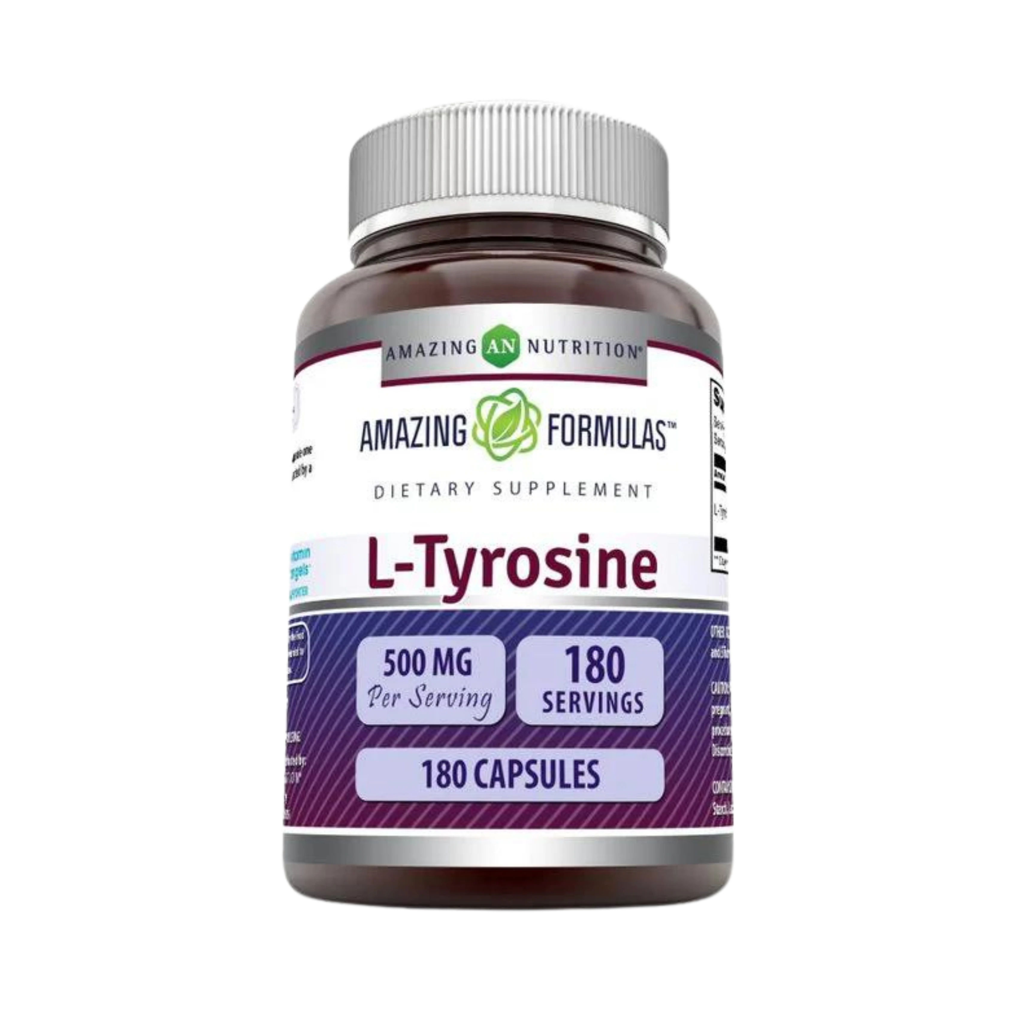 Amazing Formulas, L-Tyrosine, 500 Mg, 180 Capsules