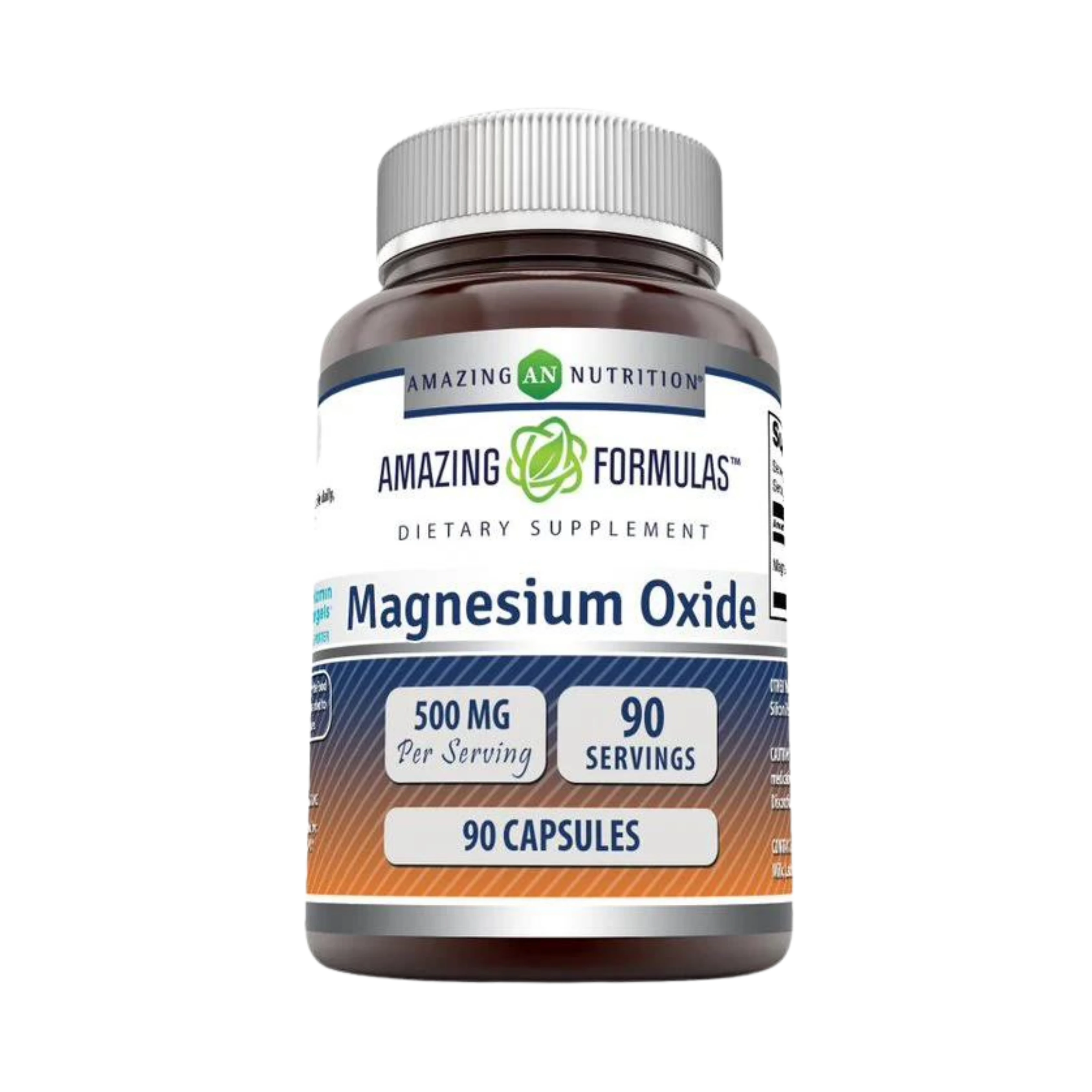 Amazing Formulas, Magnesium Oxide, 500 Mg, 90 Capsules