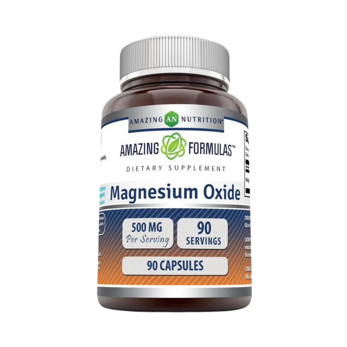 Amazing Formulas, Magnesium Oxide, 500 Mg, 90 Capsules