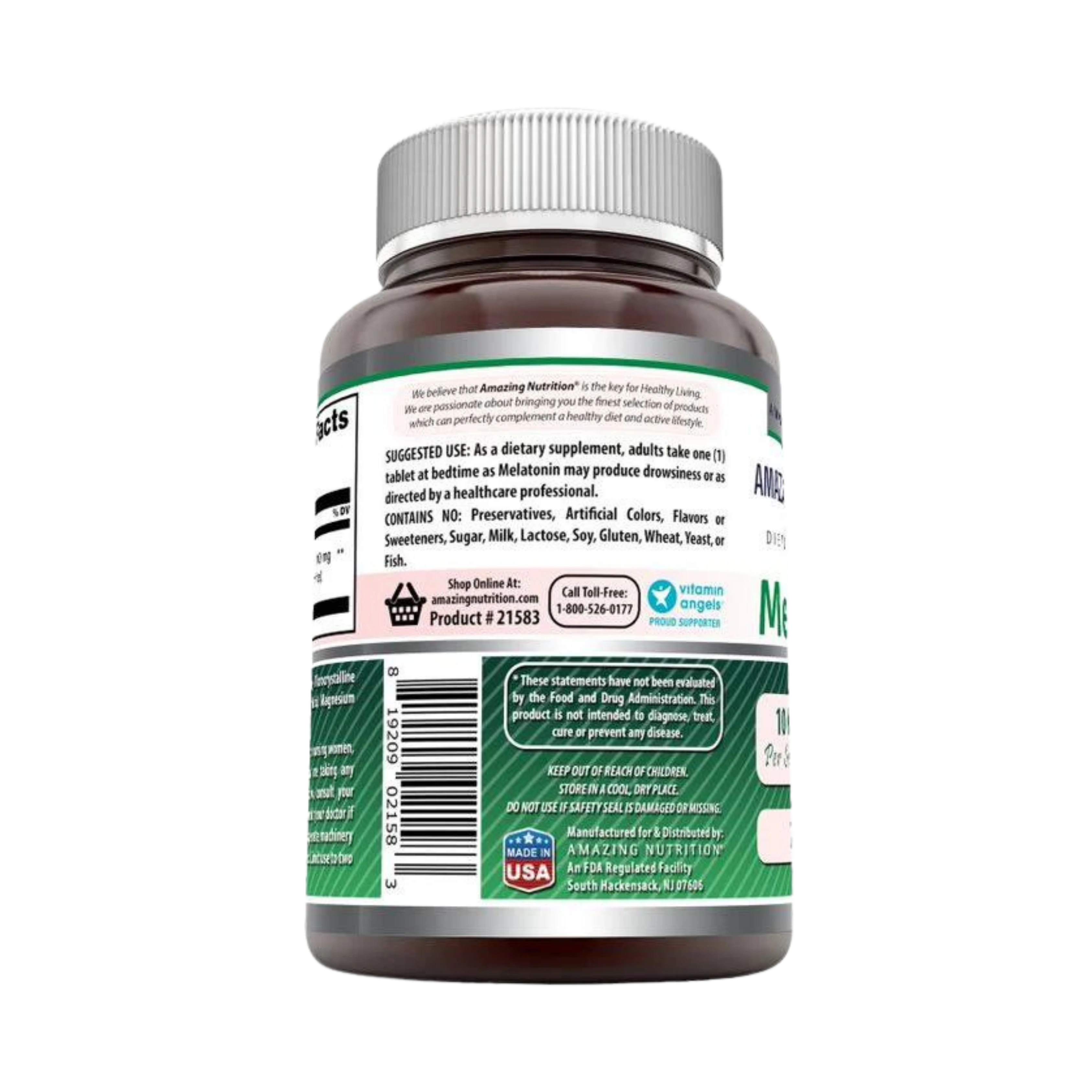 Amazing Formulas, Melatonin, 10 Mg, 250 Tablets